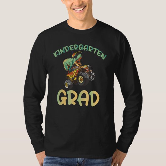 Kindergarten Grad Dinosaur T-shirt (Voorkant)