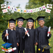 Kindergarten Graduation Bunting Flag Vlaggetjes