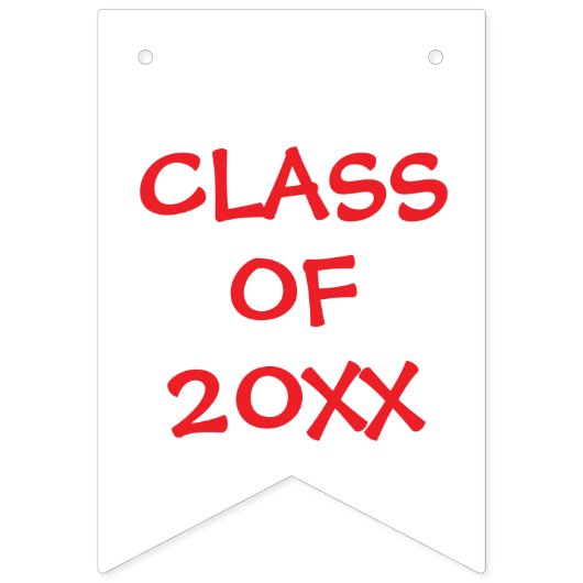 Kindergarten Graduation Bunting Flag Vlaggetjes (Tweede vlag)