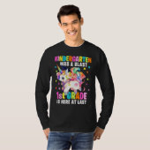Kindergarten Graduation Unicorn Kindergarten Gradu T-shirt (Voorkant volledig)