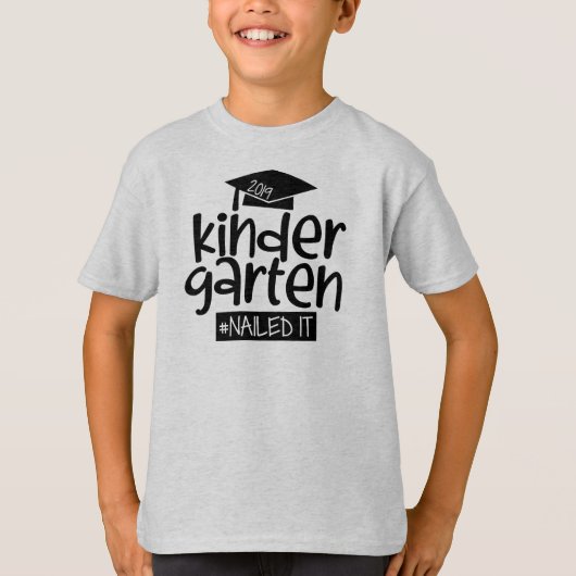 Kindergarten hebben het afgelopen schooljaar gered t-shirt (Voorkant)