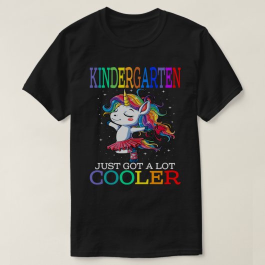 Kindergarten heeft net een veel te veel kinderklee t-shirt (Design voorkant)