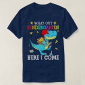 Kindergarten hier kom ik Dinosaur terug. T-shirt (Design voorkant)