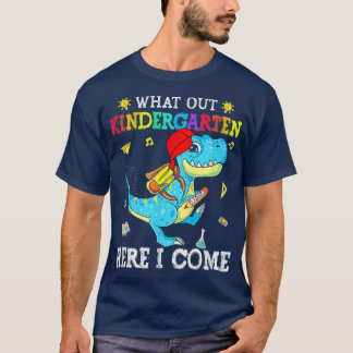 Kindergarten hier kom ik Dinosaur terug. T-shirt