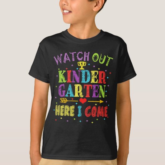 Kindergarten hier, kom ik halen. t-shirt (Voorkant)