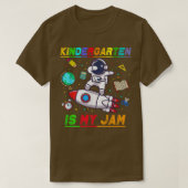 Kindergarten is mijn sastronaut terug naar school  t-shirt (Design voorkant)