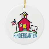 Kindergarten Keramisch Ornament (Voorkant)