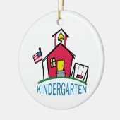 Kindergarten Keramisch Ornament (Links)