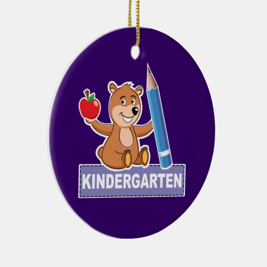 Kindergarten Keramisch Ornament (Rechts)