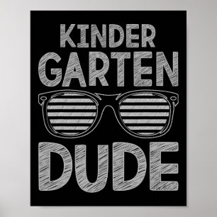 Kindergarten Kerst Leerkrachten Studenten Eerste D Poster
