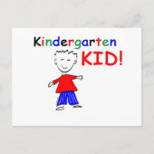 Kindergarten Kind Boys Briefkaart (Voorkant)