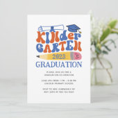 Kindergarten Klasse Afstuderen Uitnodiging (Staand voorkant)