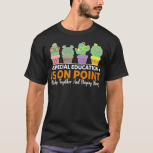 Kindergarten Leerleraar Cactus Love T-shirt