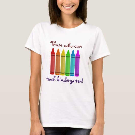 Kindergarten Leerling T-shirt (Voorkant)