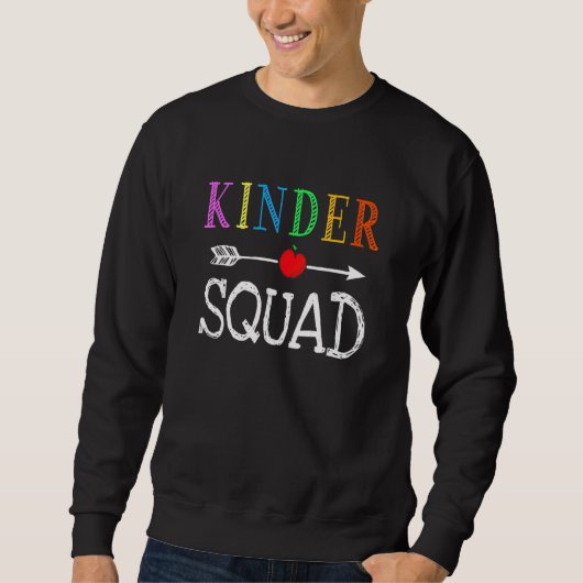 Kindergarten leraar Kinder Squad, eerste dag van d Trui (Voorkant)