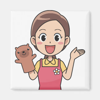 Kindergarten leraar magneet