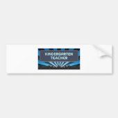 Kindergarten Leraar Marquee Bumpersticker (Voorkant)