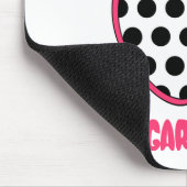 Kindergarten Leraar Polka Dot Apple Muismat (Hoek)