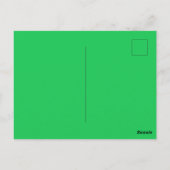 Kindergarten Leraar Roze Dot Preppy Book Coffee Briefkaart (Achterkant)