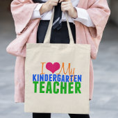Kindergarten leraar tote bag