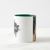 Kindergarten Lesson Tweekleurige Koffiemok (Center)