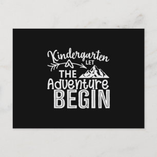 Kindergarten Let The Adventure Begin Briefkaart
