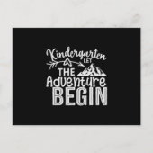 Kindergarten Let The Adventure Begin Briefkaart (Voorkant)