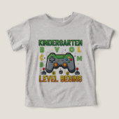 Kindergarten Level Begins T-shirt, Back to School (Design voorkant)