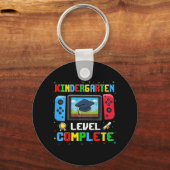 Kindergarten Level Complete Last Day Of School Gra Sleutelhanger (Voorkant)