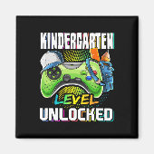 Kindergarten Level Unlocked Video Game Ck To Schoo Magneet (Voorkant)