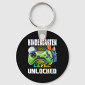 Kindergarten Level Unlocked Video Game Ck To Schoo Sleutelhanger (Voorkant)