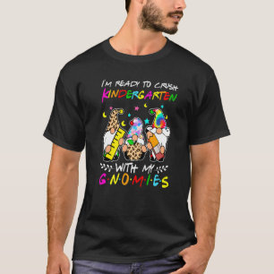 Kindergarten met mijn gnomies tonen de kleurstof t t-shirt