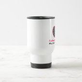 Kindergarten Mok leraar - Houndstooth Apple (Center)