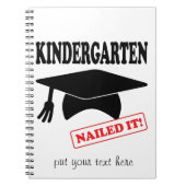 Kindergarten Nailed it - Blank Notitieboek (Voorkant)