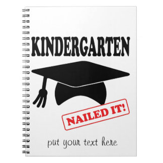 Kindergarten Nailed it - Blank Notitieboek