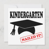 Kindergarten Nailed it Kaart (Voorkant)