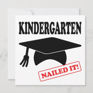 Kindergarten Nailed it Kaart
