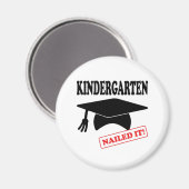 Kindergarten Nailed it Magneet (Voorkant / Achterkant)