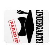 Kindergarten Nailed it Magneet (Horizontaal)