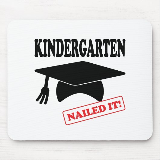 Kindergarten Nailed it Muismat (Voorkant)