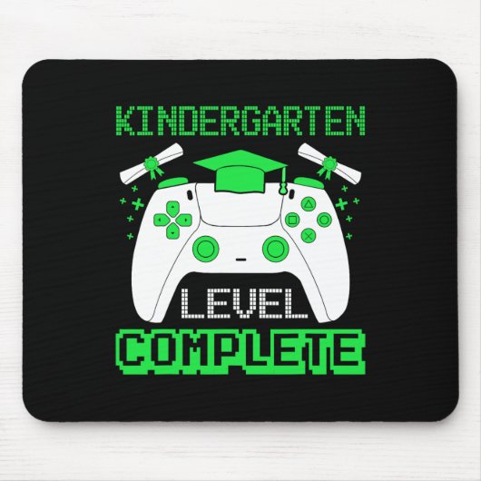 Kindergarten Niveau Complete Gamer School Muismat (Voorkant)