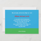 Kindergarten of Preschool Afstuderen Foto Invitat Kaart (Achterkant)