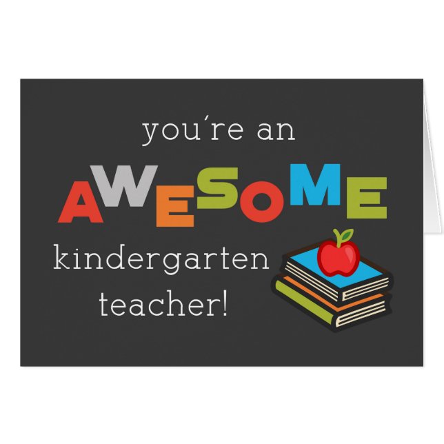 Kindergarten Onderwijsdag Boeken+Apple (Voorkant Horizontaal)