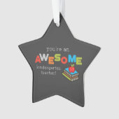 Kindergarten Onderwijsdag, Geweldige Ornament (voorkant)