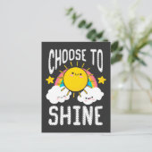 Kindergarten Onderwijser Inspiration Kind Cute Sun Briefkaart (Staand voorkant)