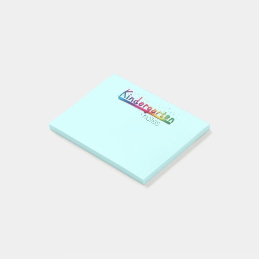 Kindergarten Post-it® notes (Schuin)