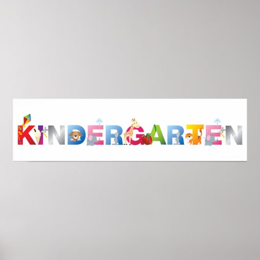 kindergarten poster (Voorkant)