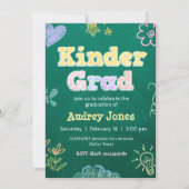 Kindergarten Preschool Graduation Kaart (Voorkant)