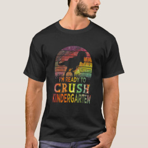 Kindergarten Rainbow Girls Boys Teacher Team Kinde T-shirt