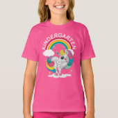 Kindergarten Rainbow Unicorn T-shirt (Voorkant)